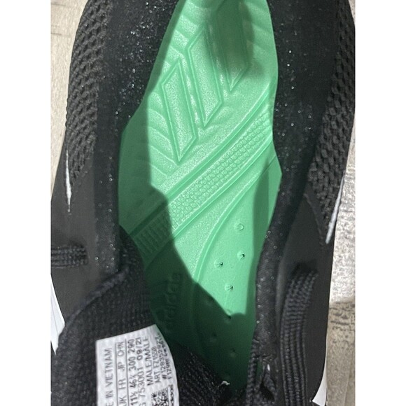 Adidas Baseball Cleats Icon 7 Mens Size 12 Black Metal Spike Athletic Shoes - Picture 7 of 7